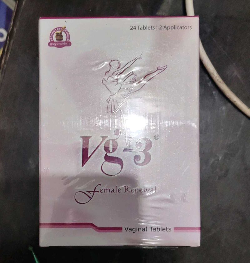Vg-3 Female Renewal Vaginal Tablets