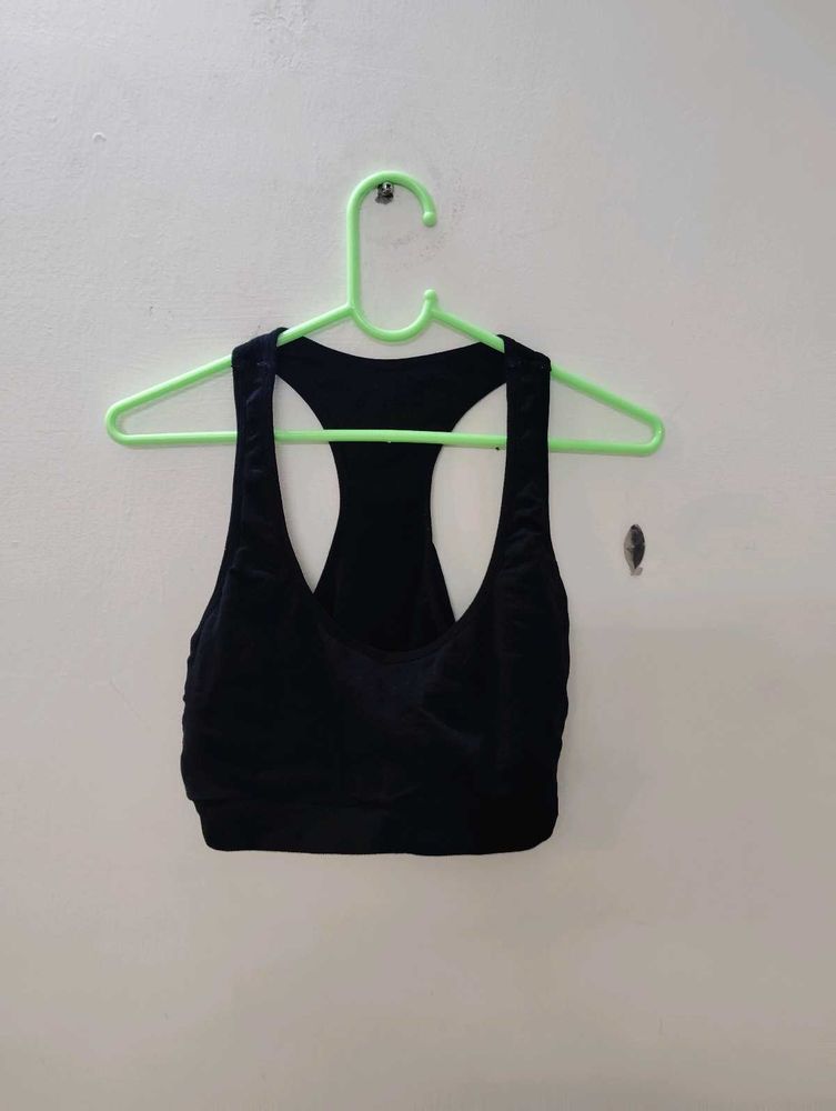 Comfy Black Sports Bra✨