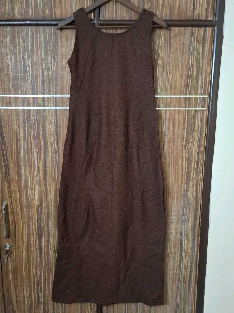 Woolen Bodycon Dress