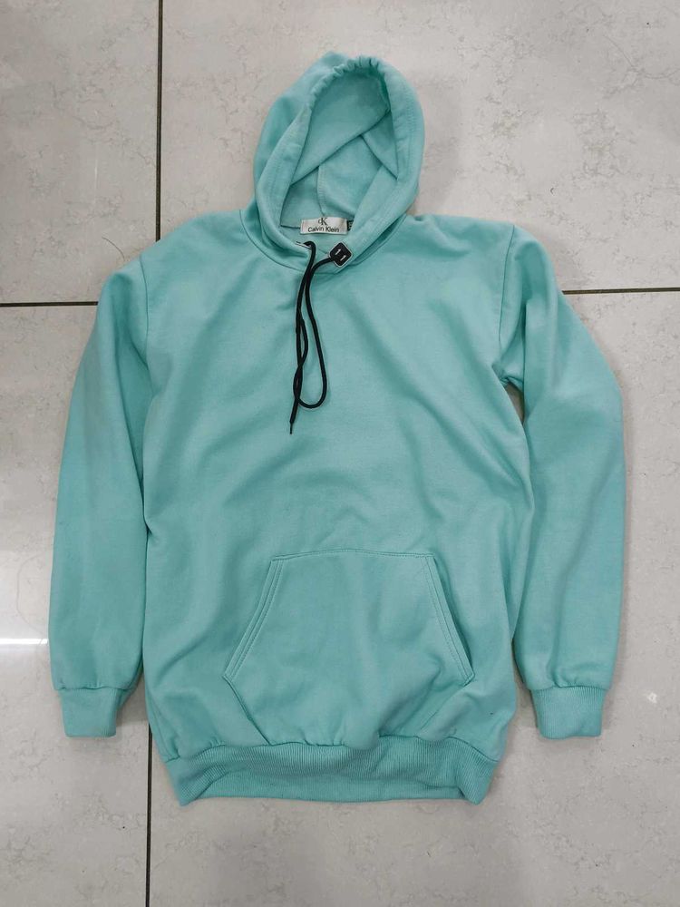 Teal Pullover Hoodie