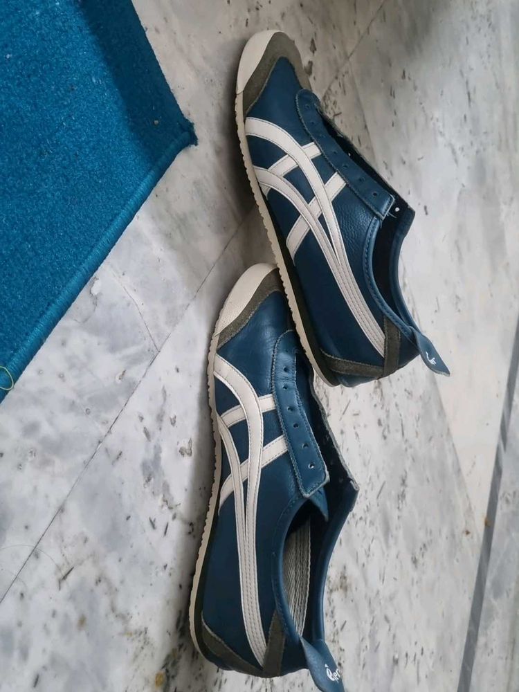 Classic Blue Onitsuka Tiger Sneakers