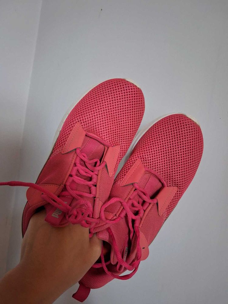 Pink Puma Sneakers