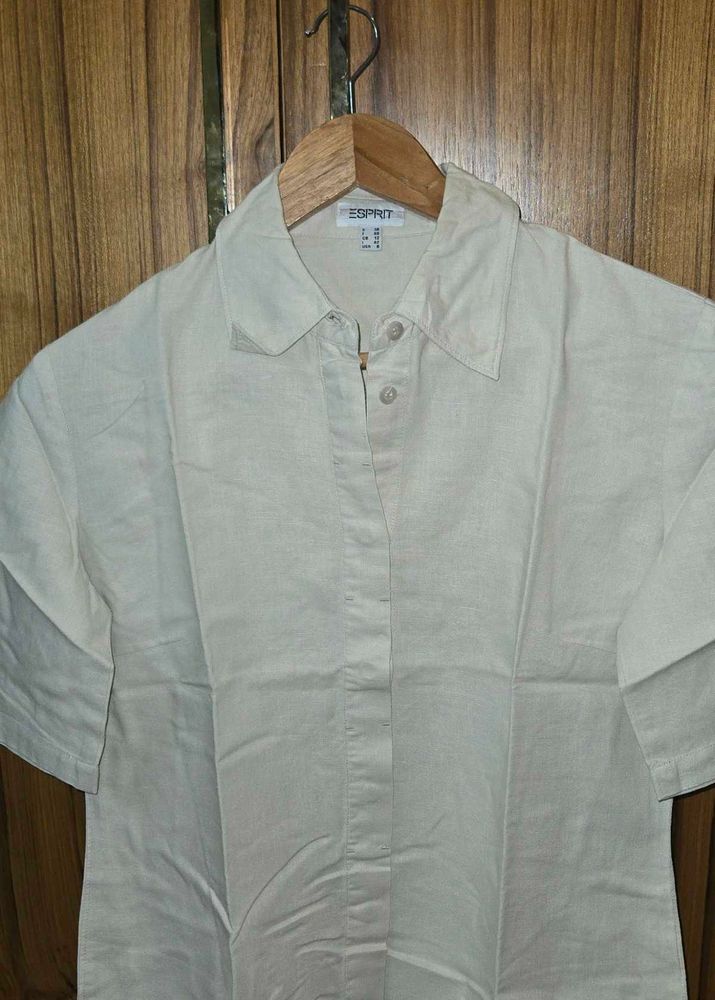Esprit- Lightweight Linen Blend Shirt
