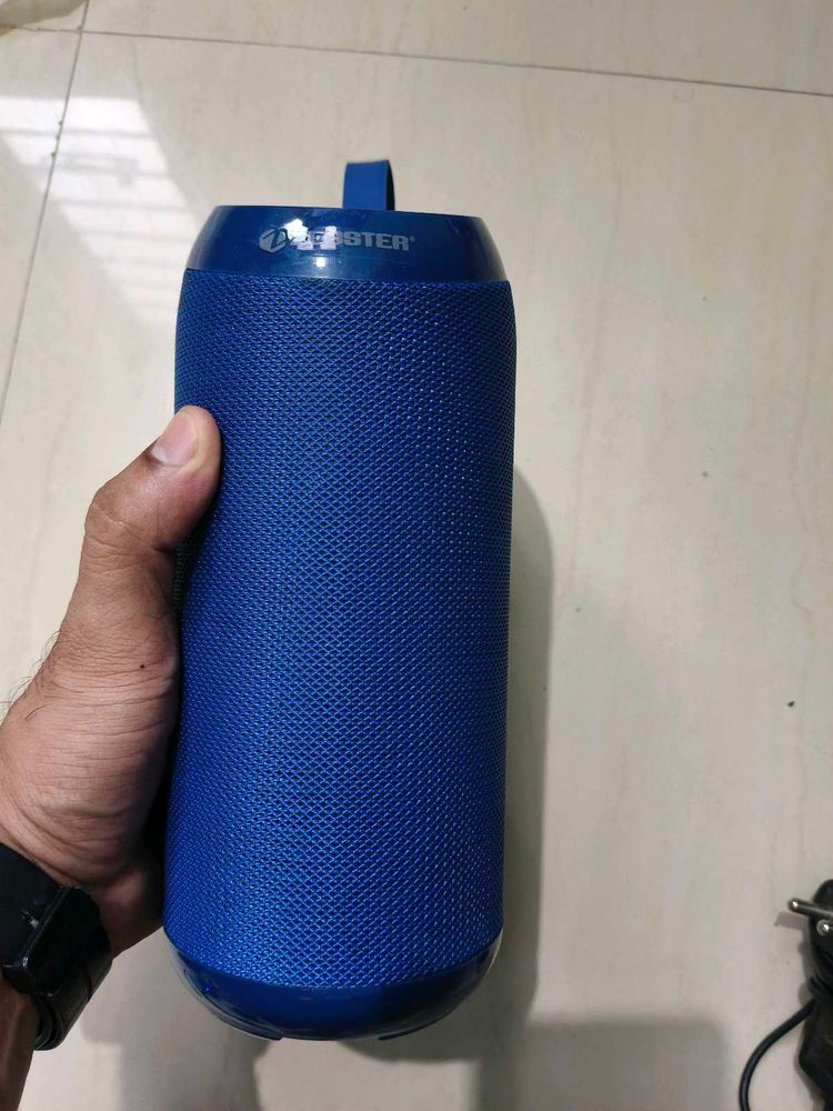 Blue Portable Bluetooth Speaker