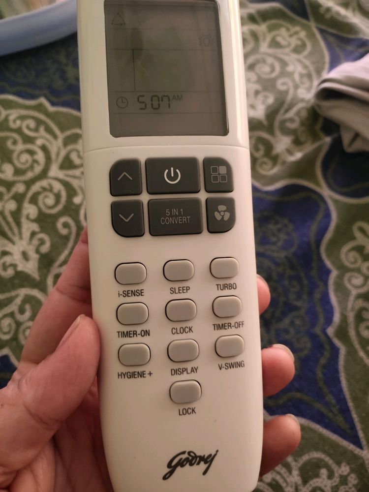 Godrej AC Remote 1.5 Ton