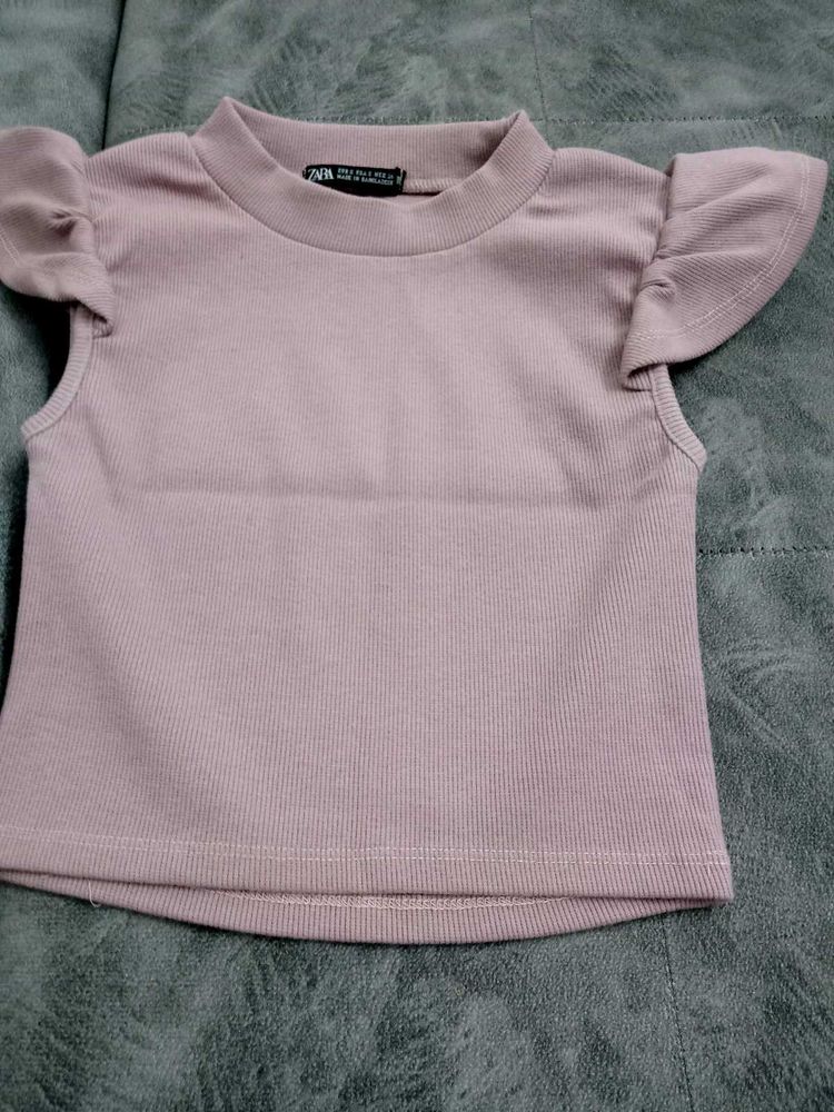 brand new Cute Ruffle Sleeve Top