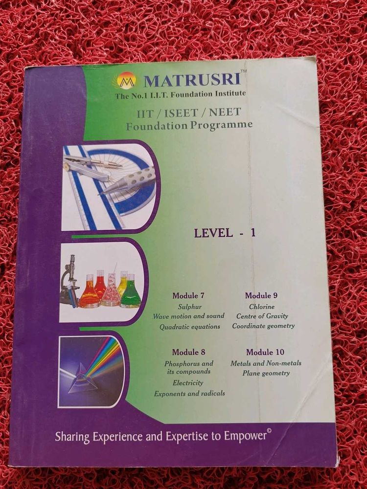 Matrusri IIT/ISEET/NEET Level 1