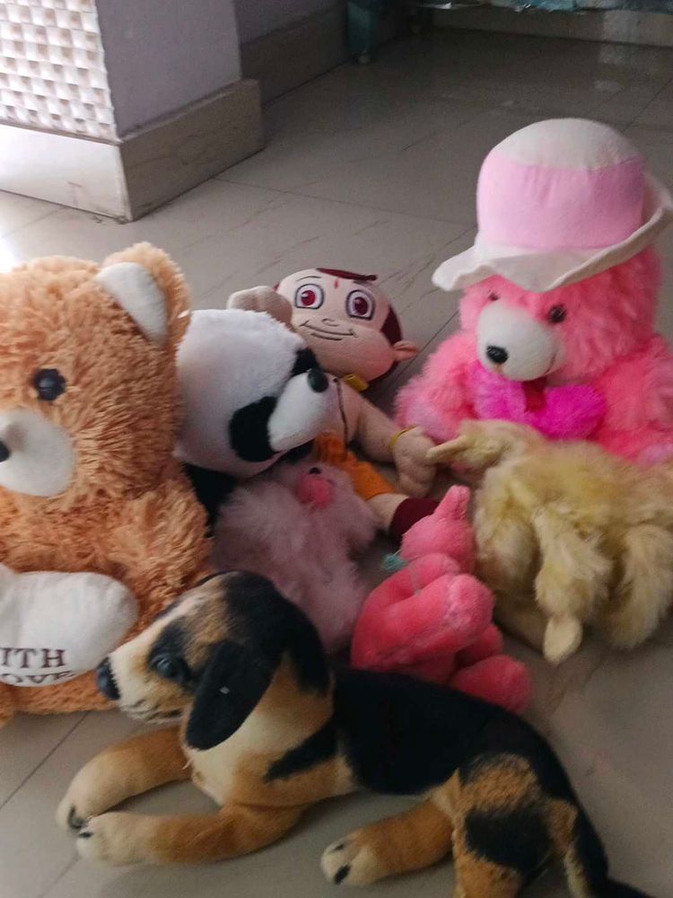 Assorted Plush Toys
