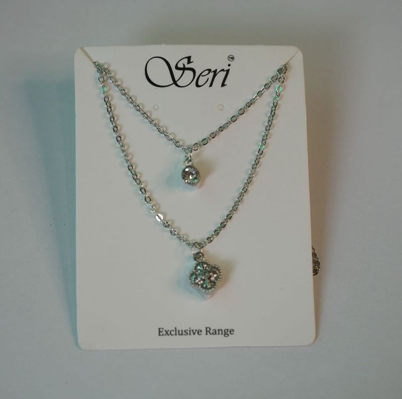 Double Layer Charm Necklace