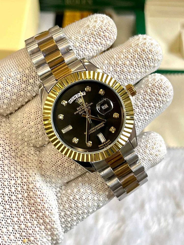 Rolex day and date watch ⌚