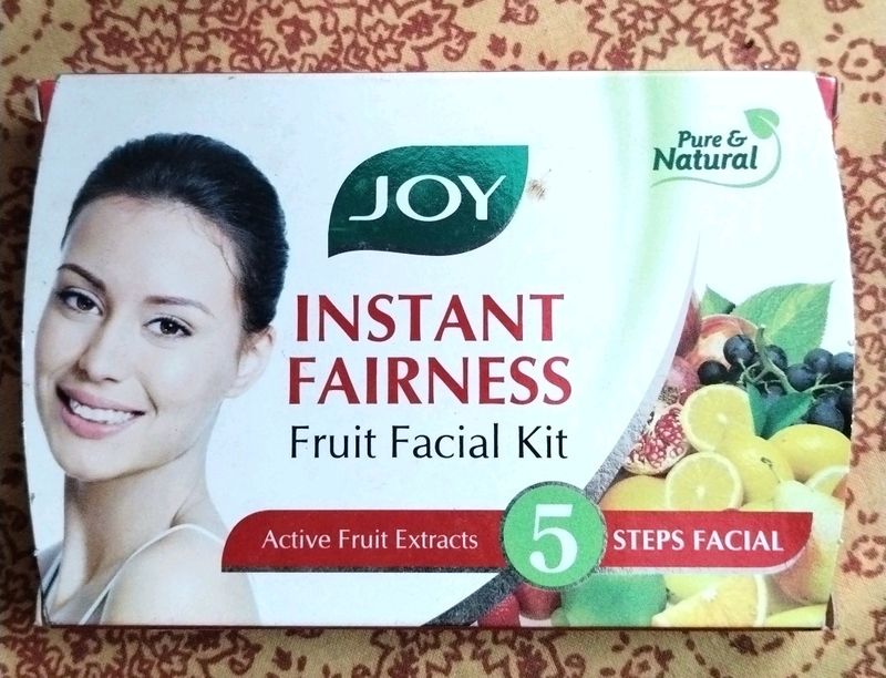 JOY Instant Fairness Fruit Facial Kit