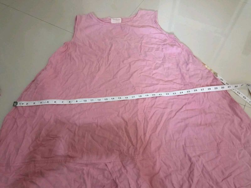 Pink Sleeveless Dress