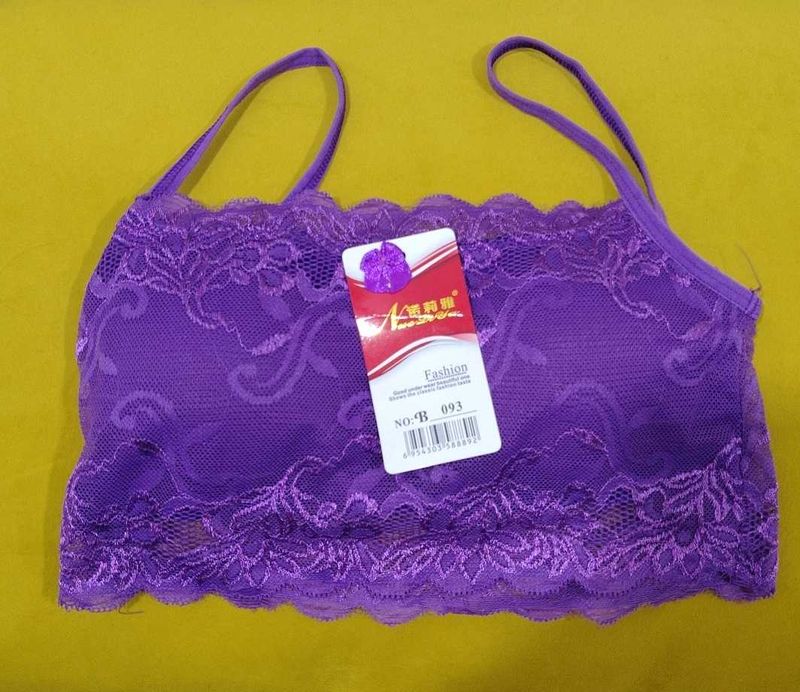 032 - Lace Net Bra Party Wear