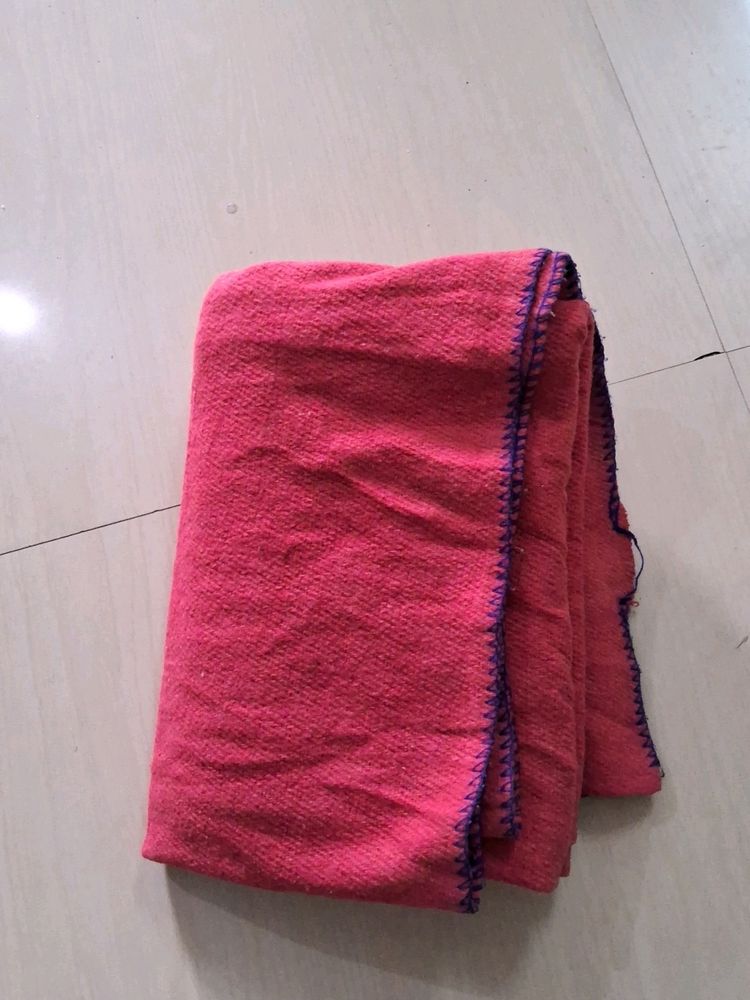 Vibrant Pink Throw Blanket