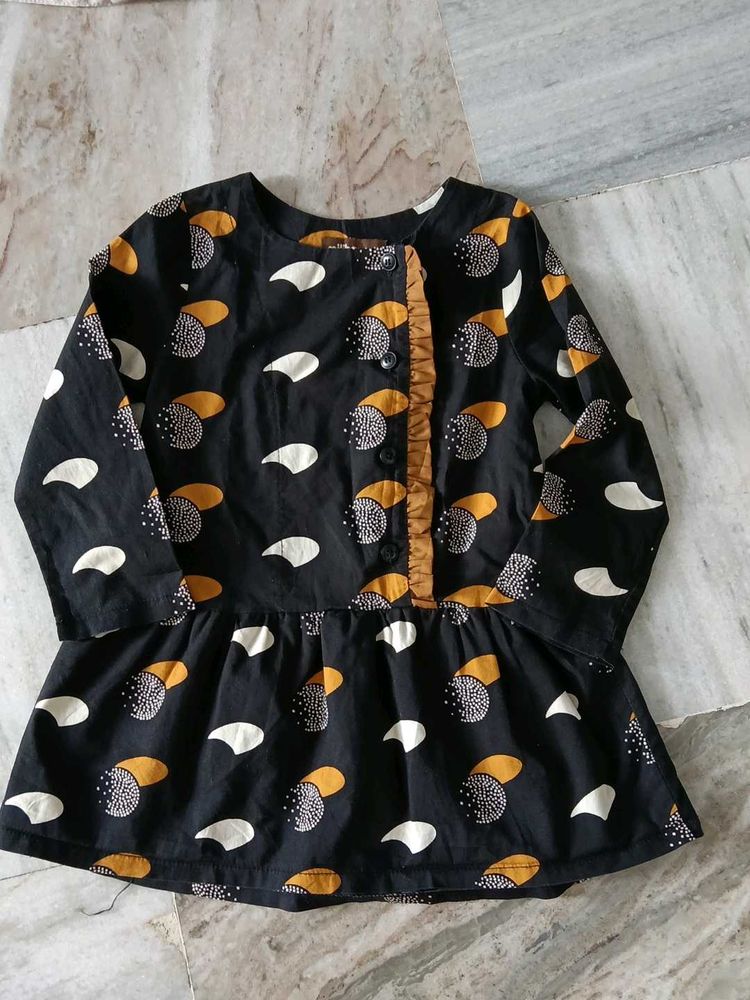 Stylish Black Printed dress