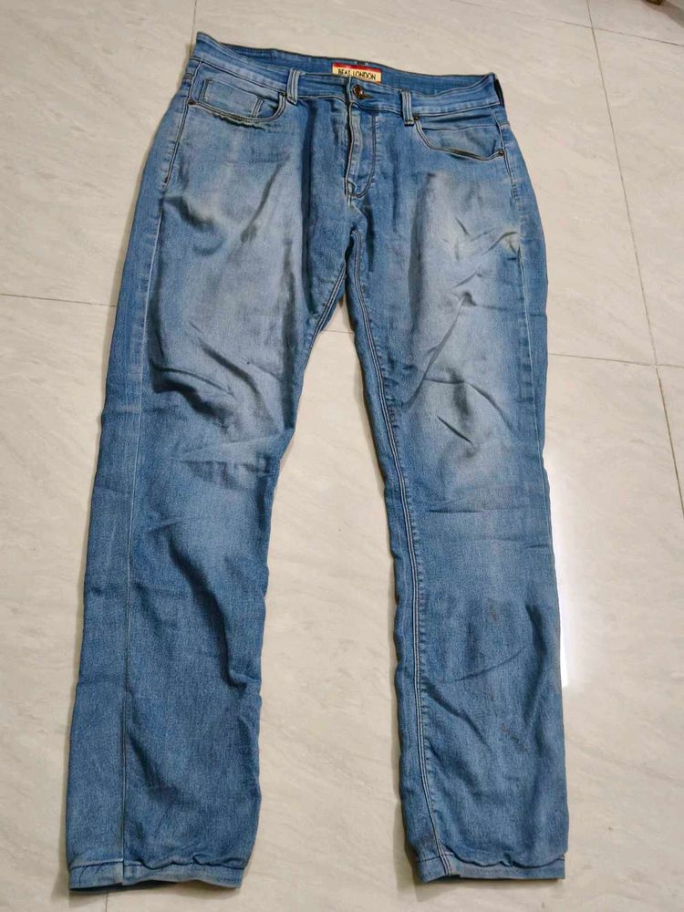 Men's Blue Denim Jeans