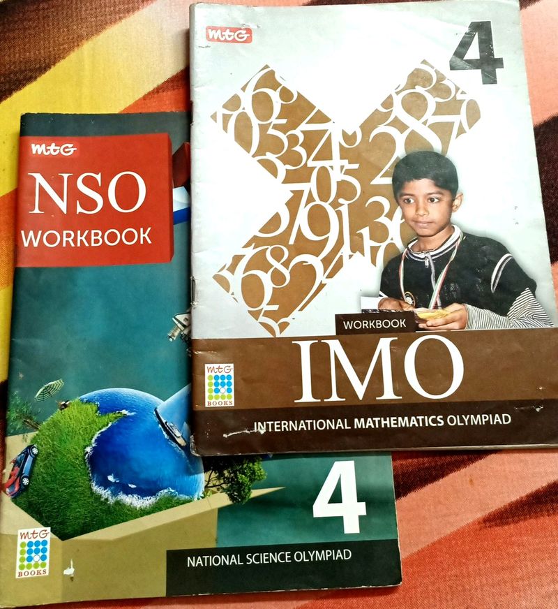 Class 4 Olympiad Workbook For NSO And IMO