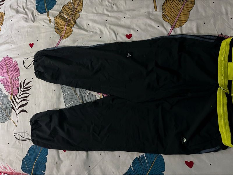 adidas active wear parachute track pants for men