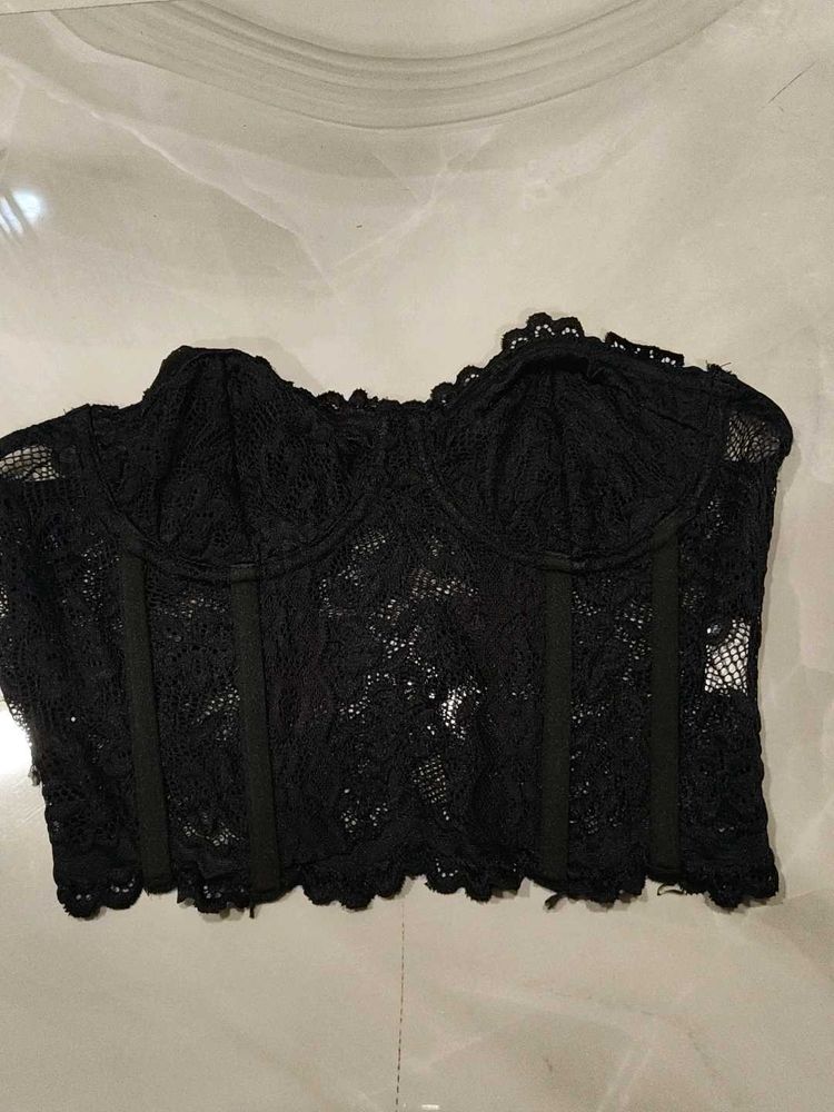 Lace Bralette Corset Top