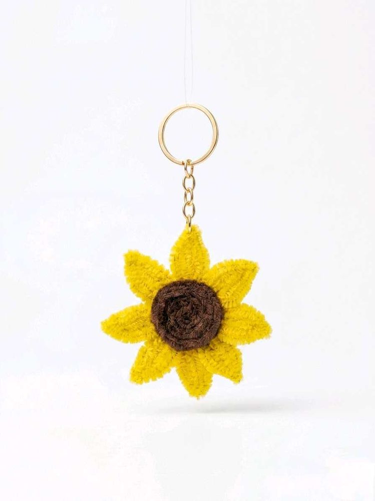 Sunflower Keychain|Hand made