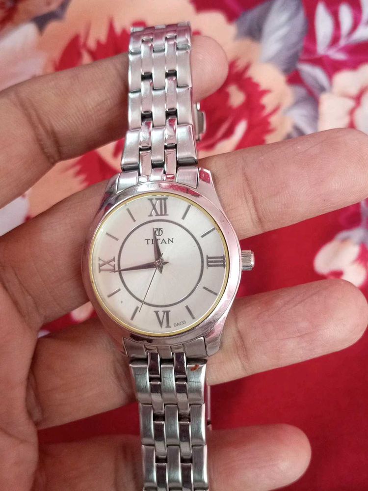 Titan Orignal Silver Women's Womens Watc