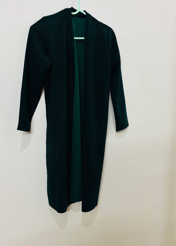 Dark Green Trench Coat from Code by Lifesty