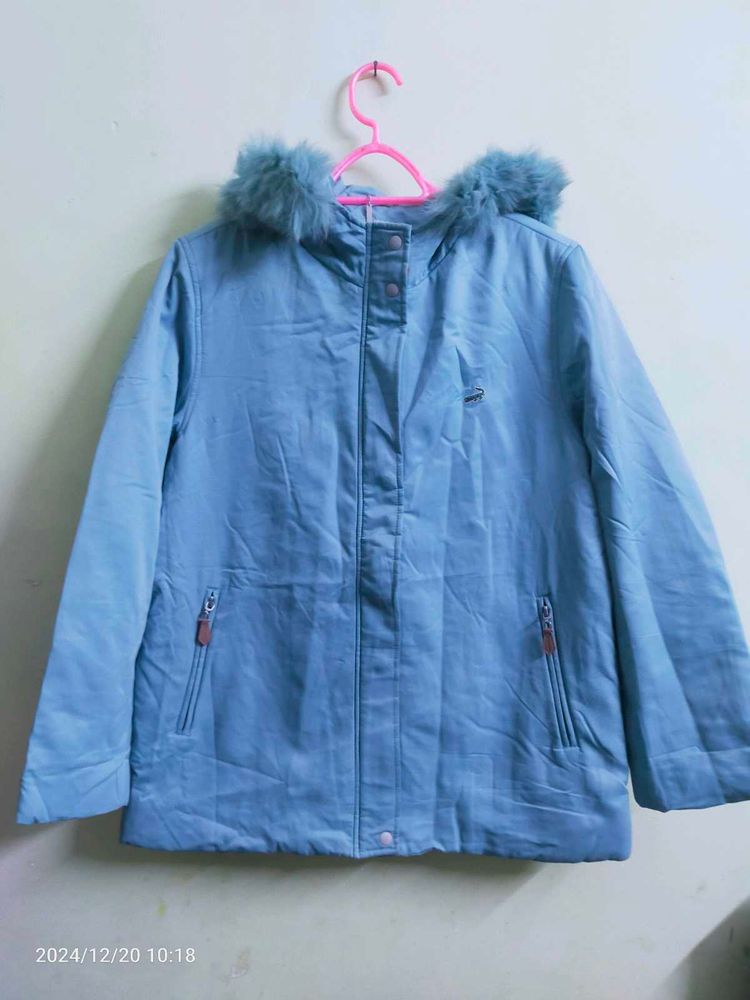 Jacket With Hoodei