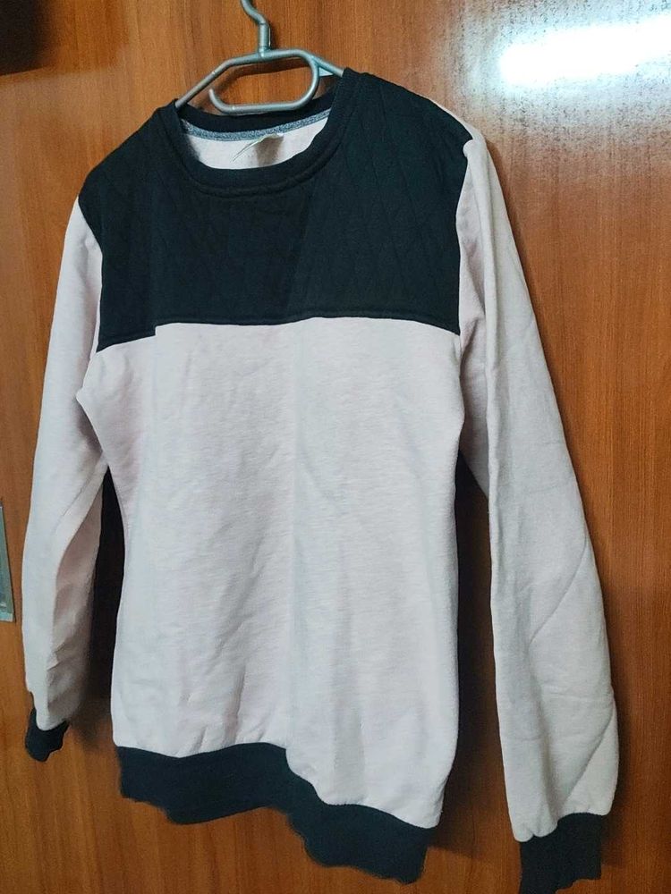 Color Block Crewneck Sweatshirt