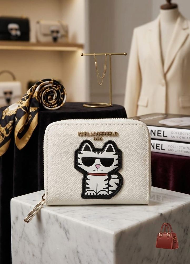Karl Lagerfeld Paris Cat Wallet