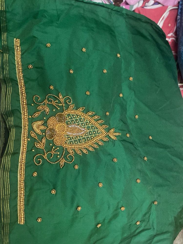 Aari blouse material
