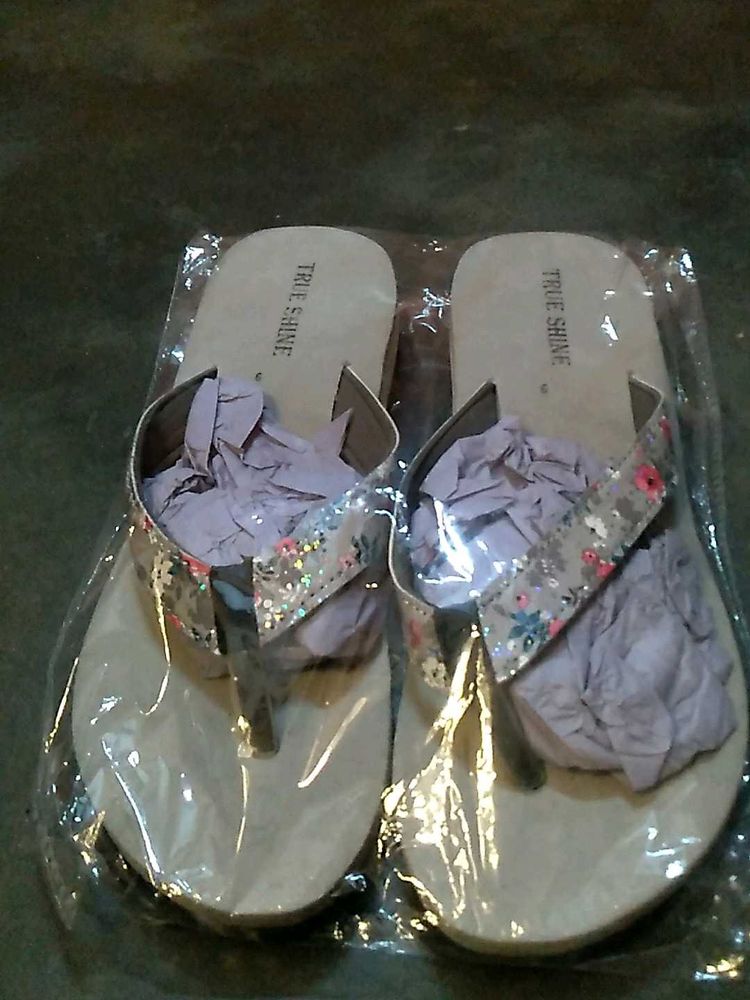 Cute Floral Flip Flops