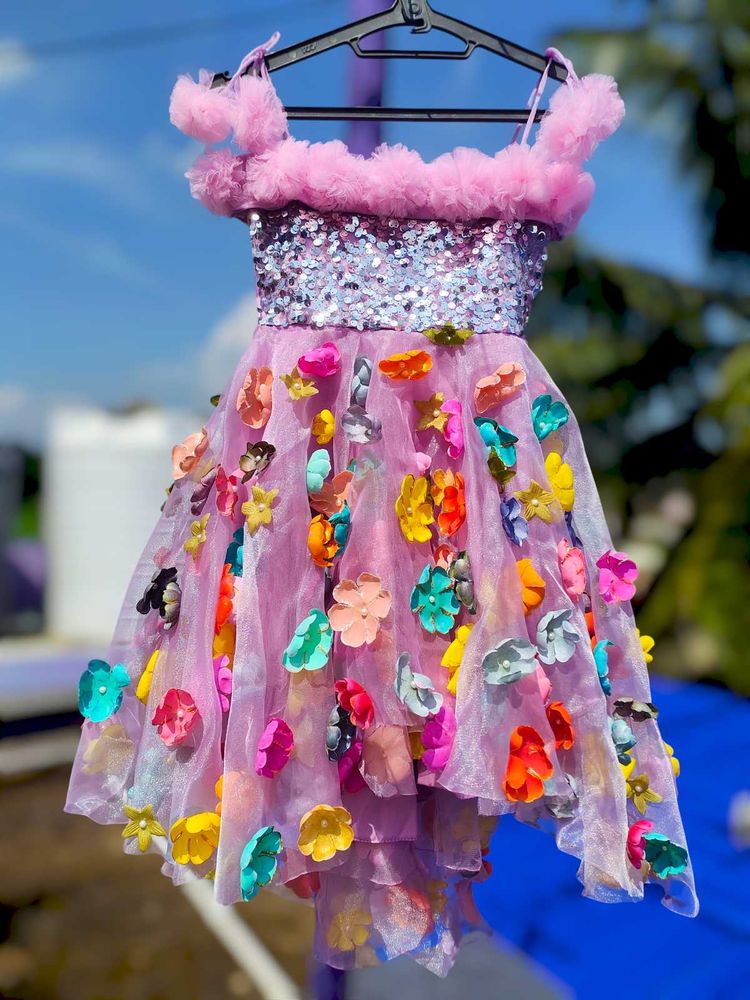 price drop 👉Baby Lavender Birthday Princess Gown