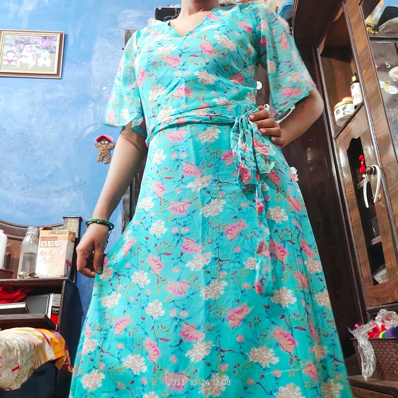 Georgette Floral Dress