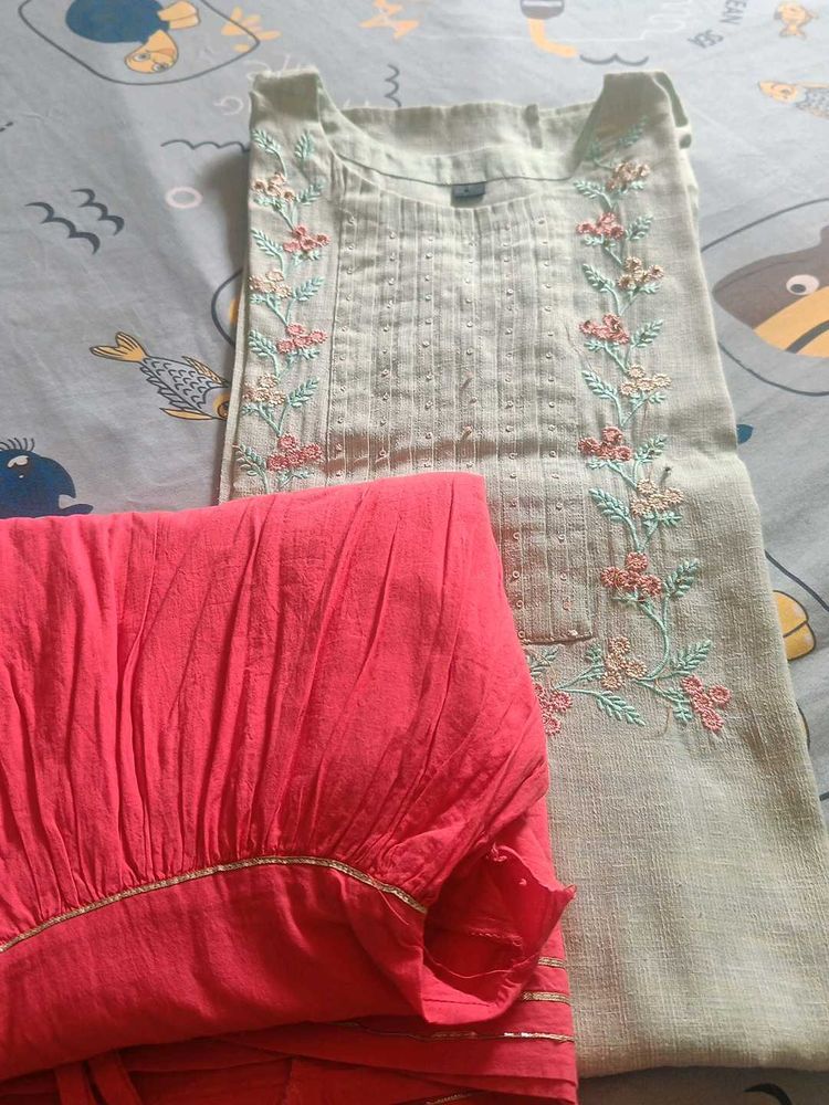 Embroidered Kurta Set
