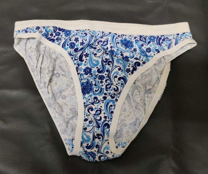 Blue Floral Briefs