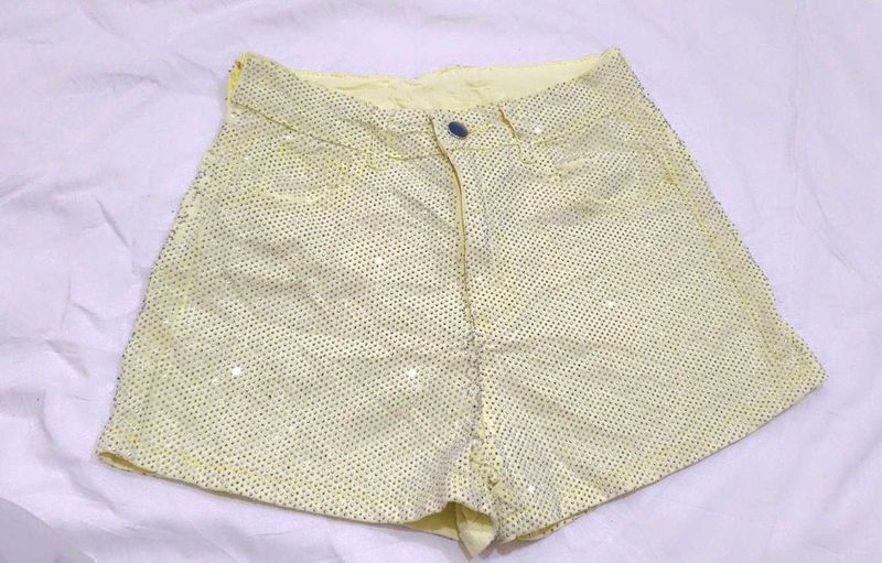 Sparkling Sequin Shorts