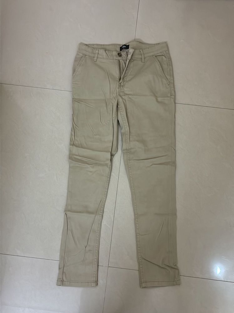 Men's Khaki Chino Pants
