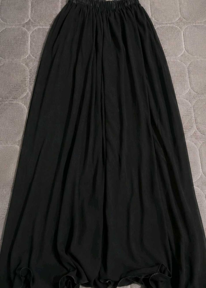 Black Flowy Skirt
