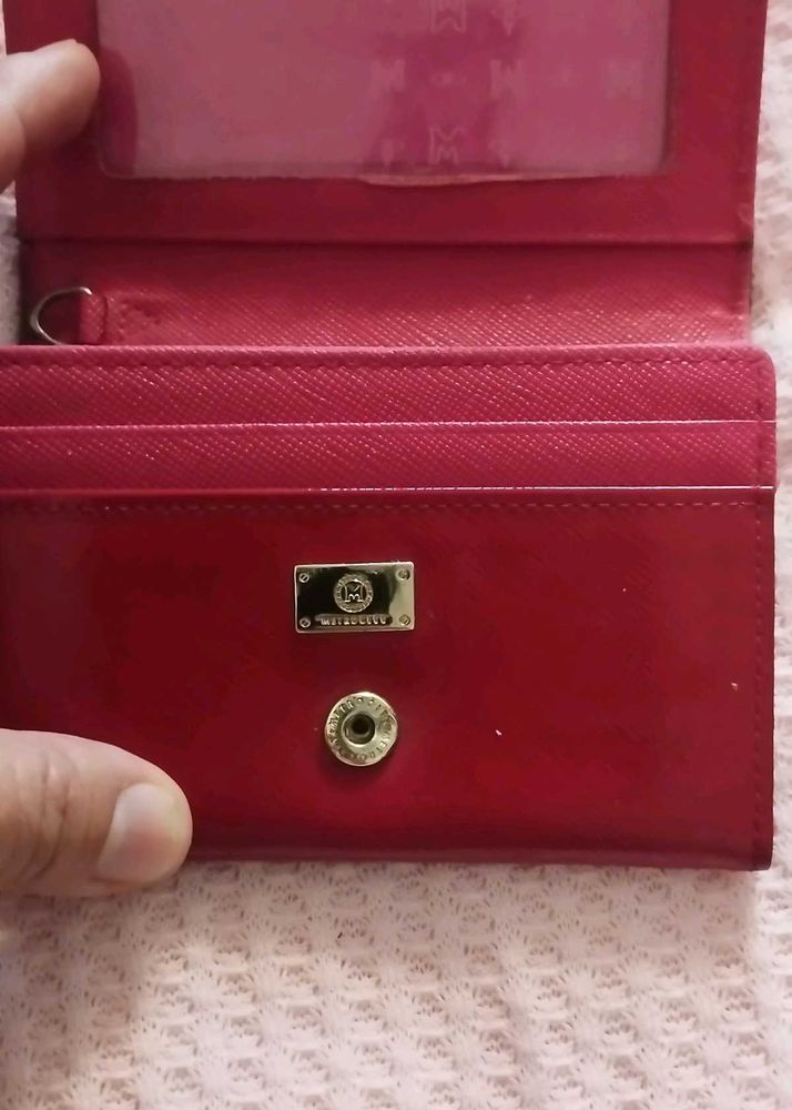 Authentic Metro City Red Wallet