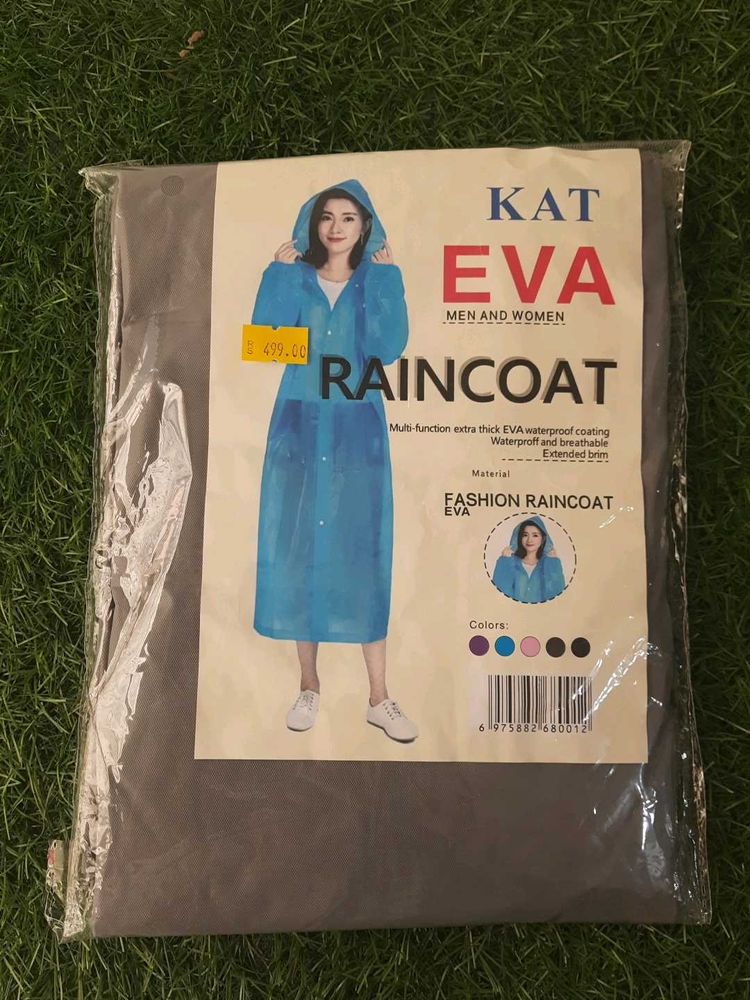 Raincoat as per available colour Design for Unisex