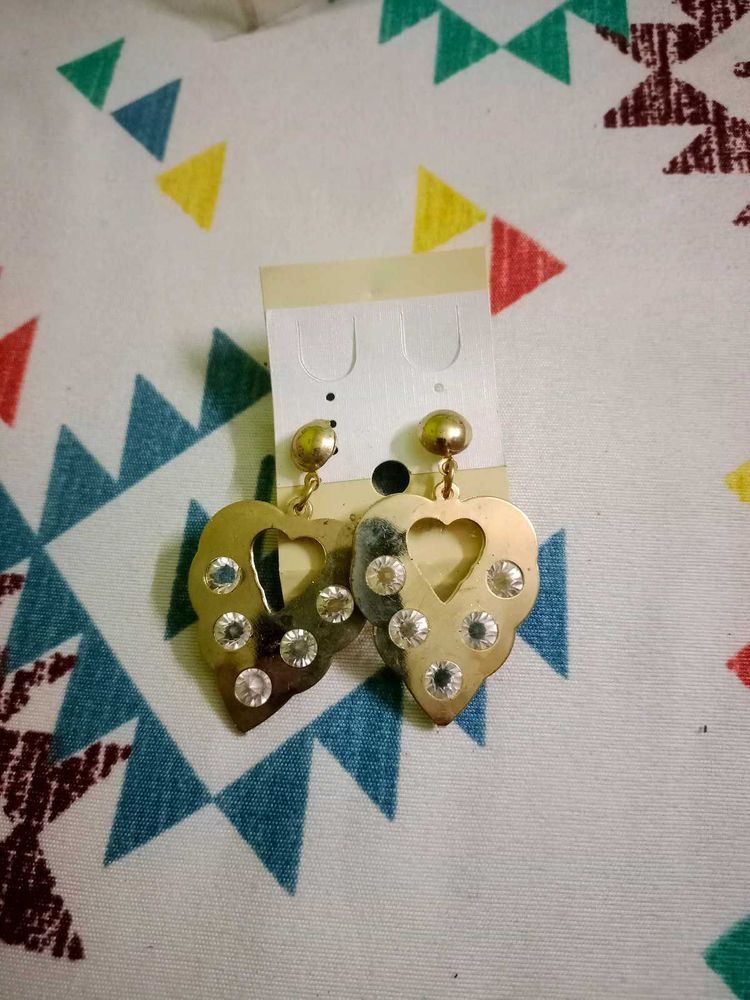 Cute Heart Drop Earrings
