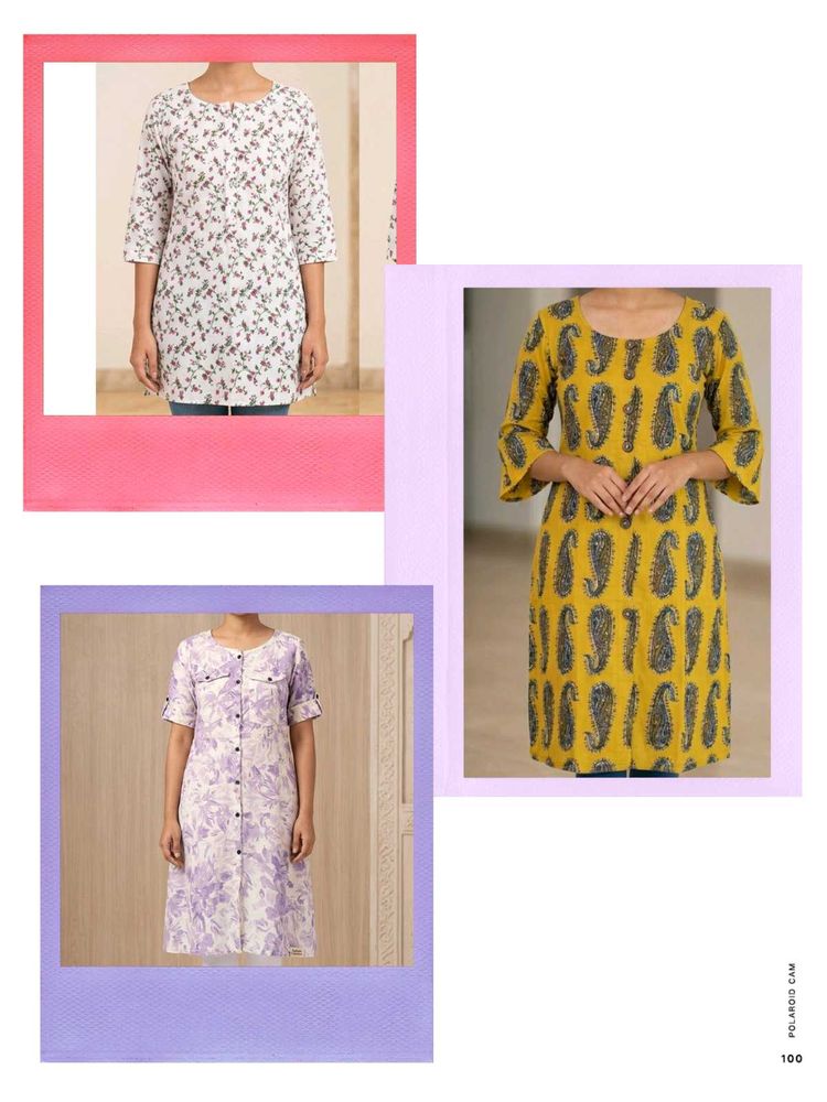 Stylish Women's Kurtas - Set of 3