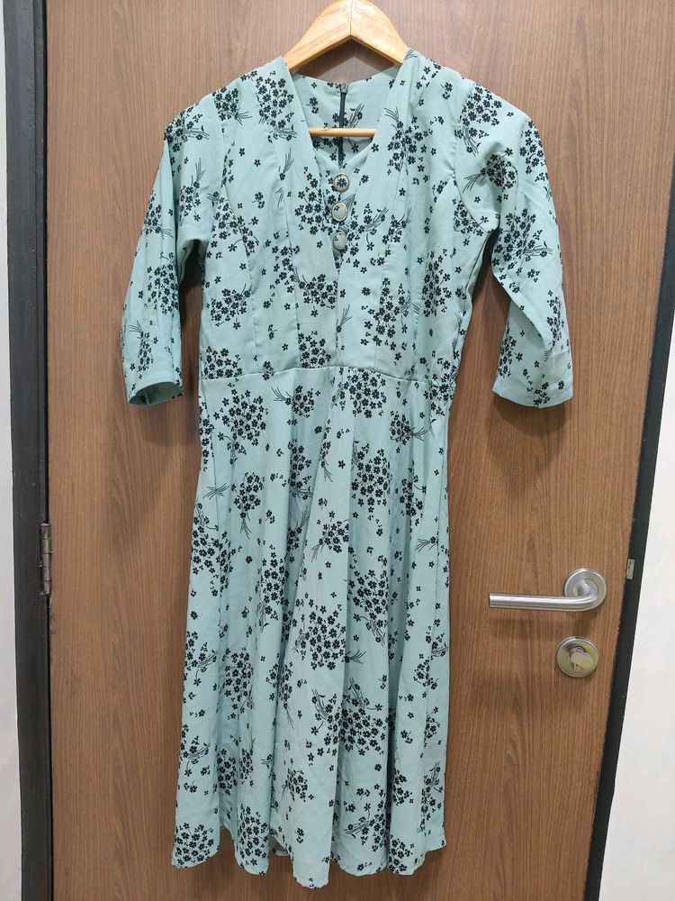 Knee Length Dress For Women