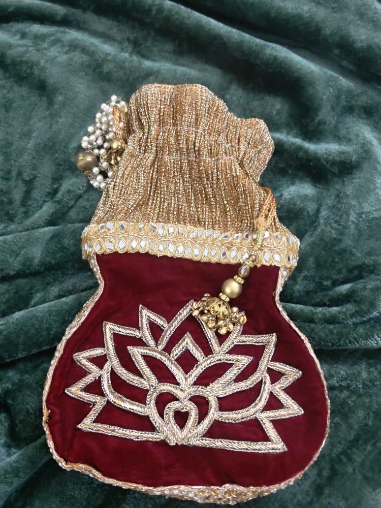 Embellished Potli Bag