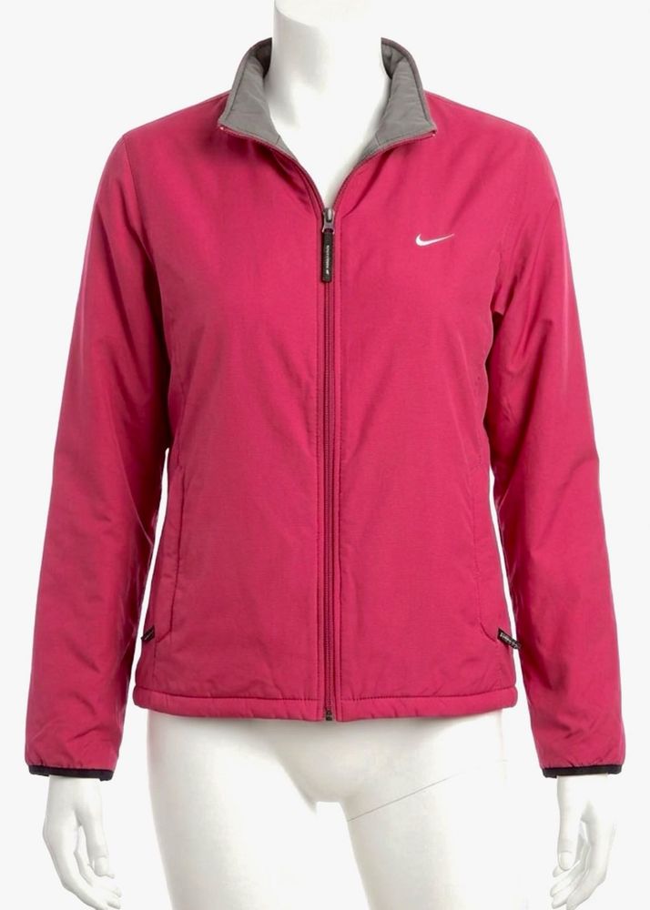 Nike pink and grey both sides Zip-Up Jacket
