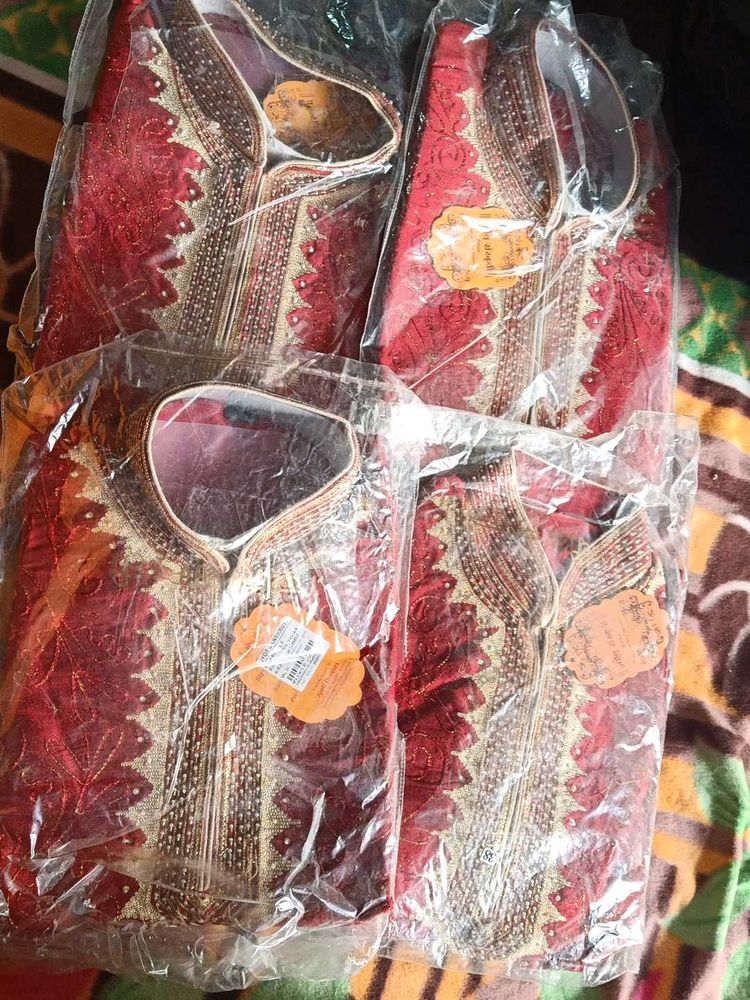 Elegant Maroon Kurta Set(4) peace