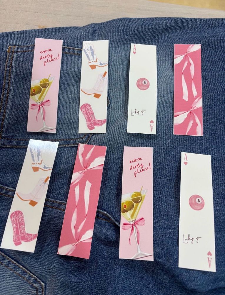Set of 8 Bookmarks