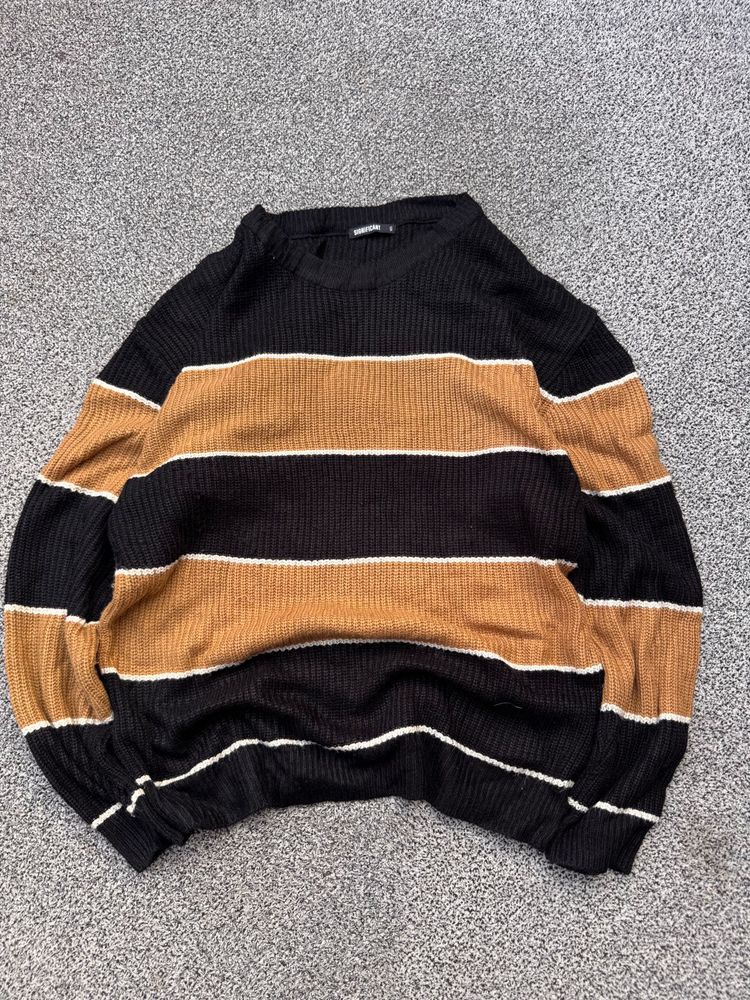 Striped Knit Sweater