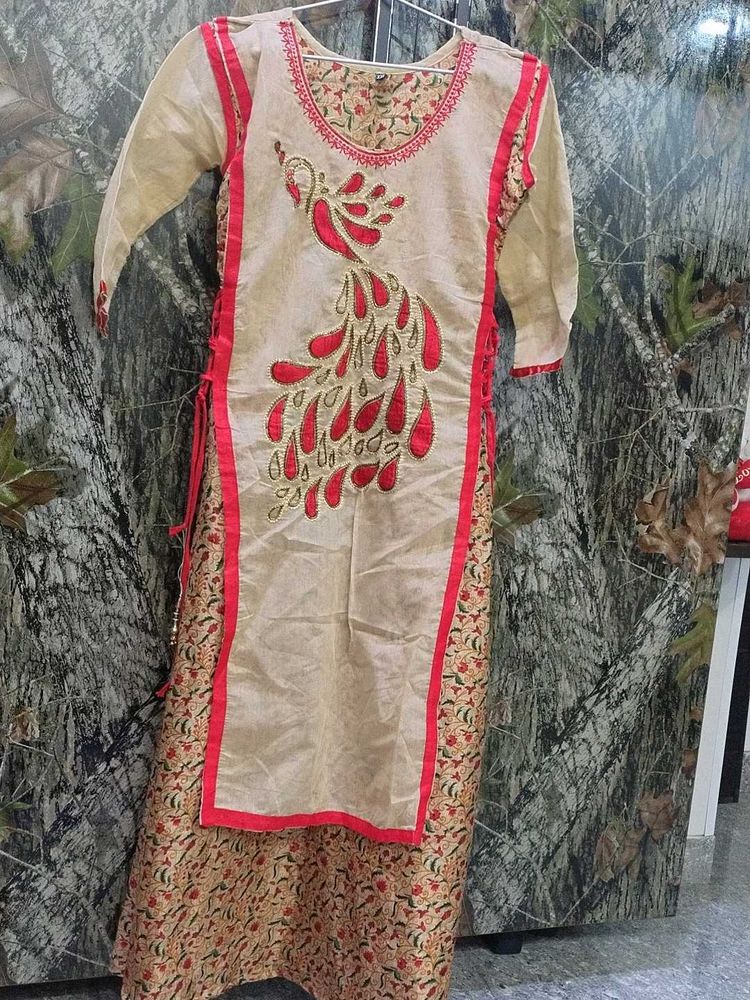 beautiful gown kurti