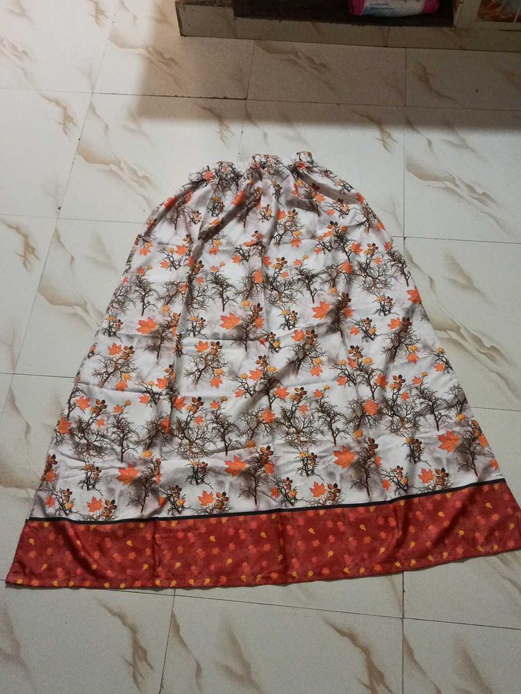 Flowy Printed Ethnic Skirt